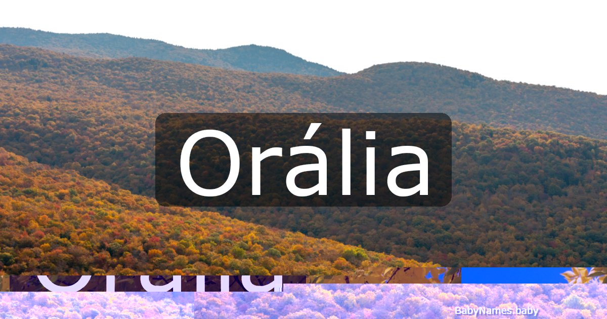 Orália