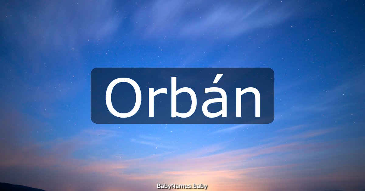 Orbán