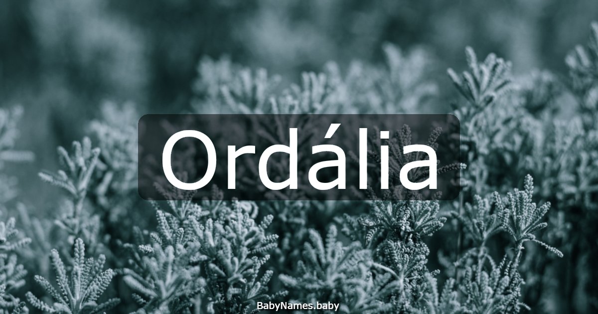 Ordália