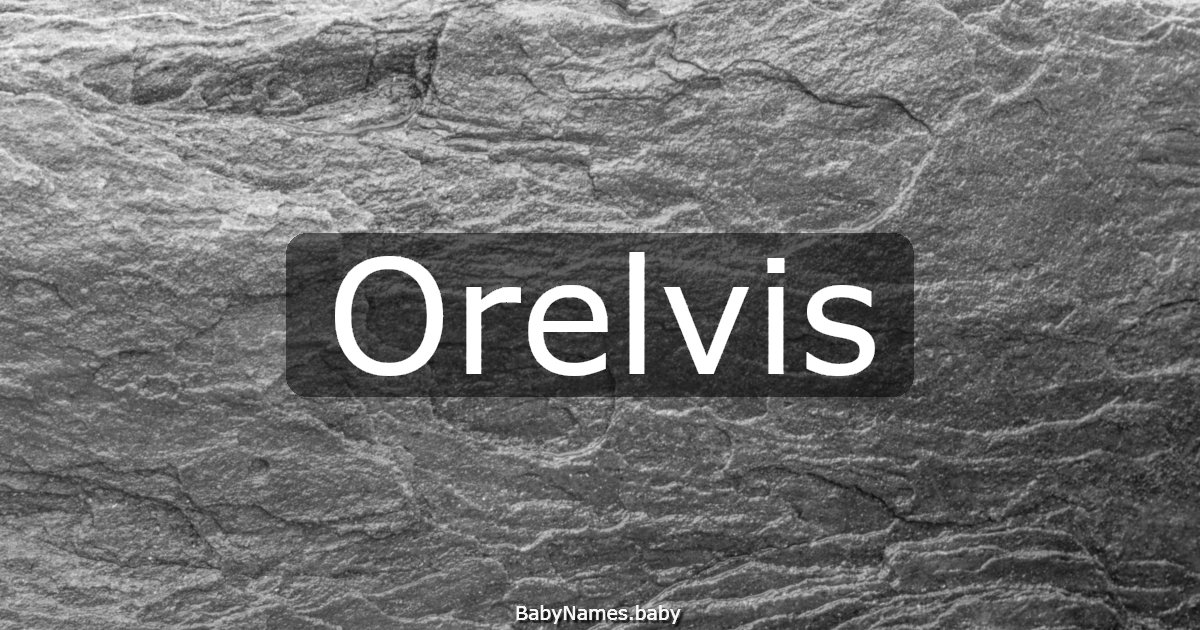 Orelvis