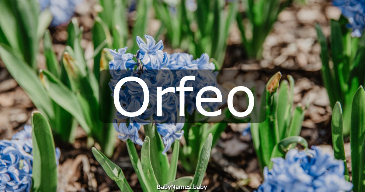 Orfeo
