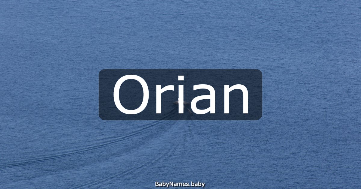 Orian