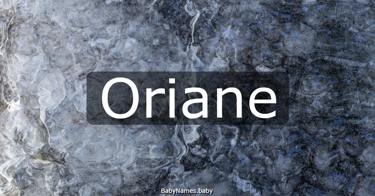 Oriane