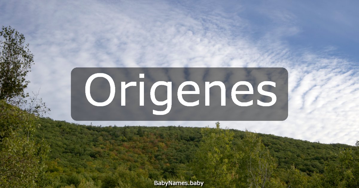 Origenes