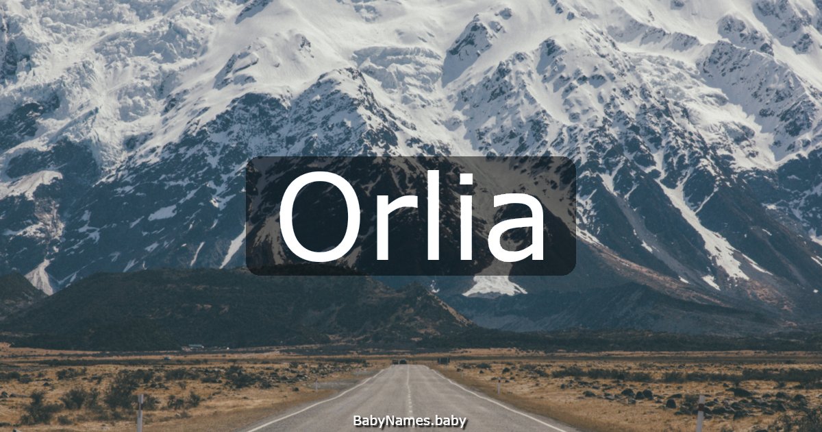 Orlia