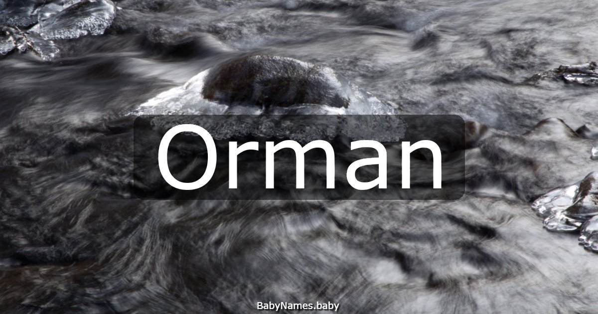 Orman