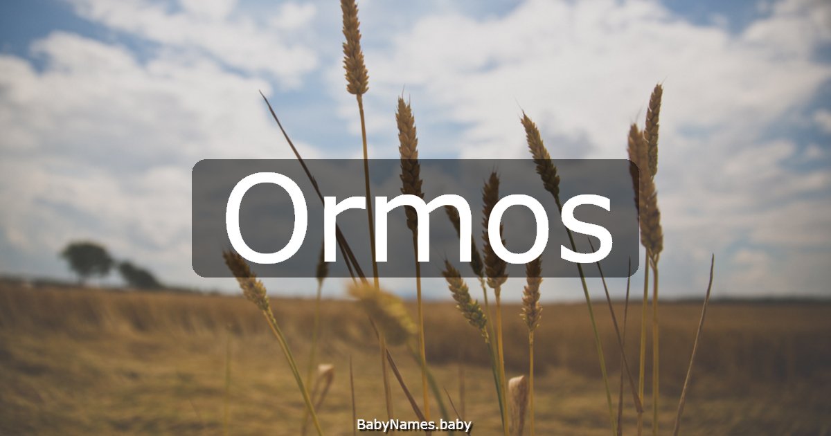 Ormos