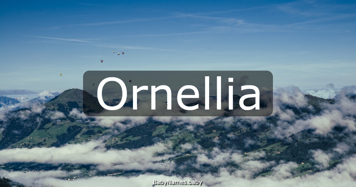Ornellia