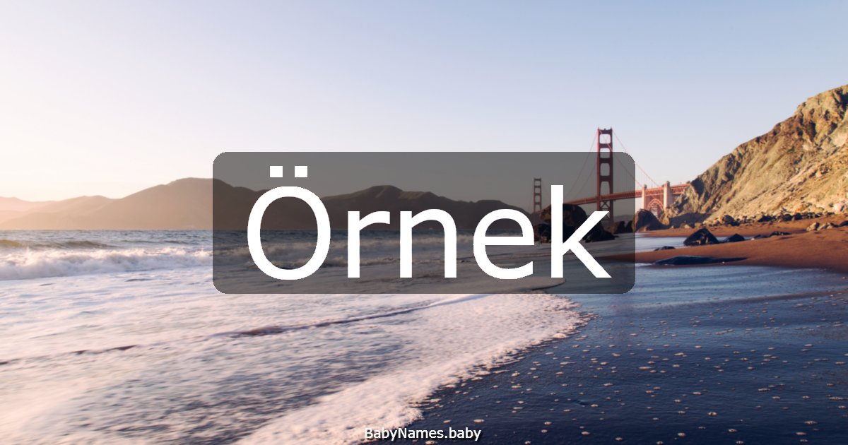 Örnek