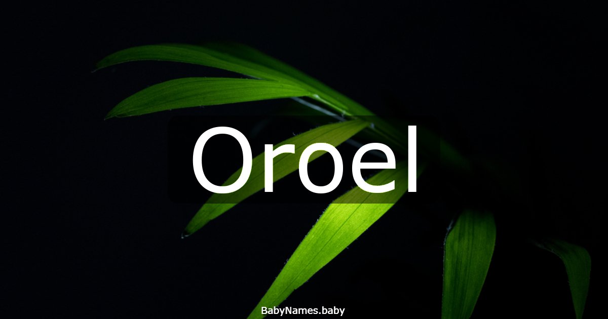 Oroel