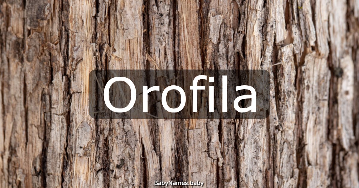 Orofila