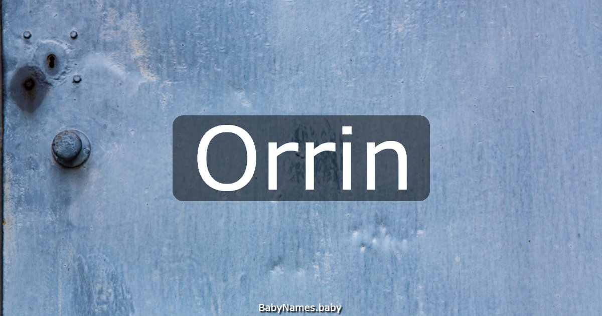 Orrin