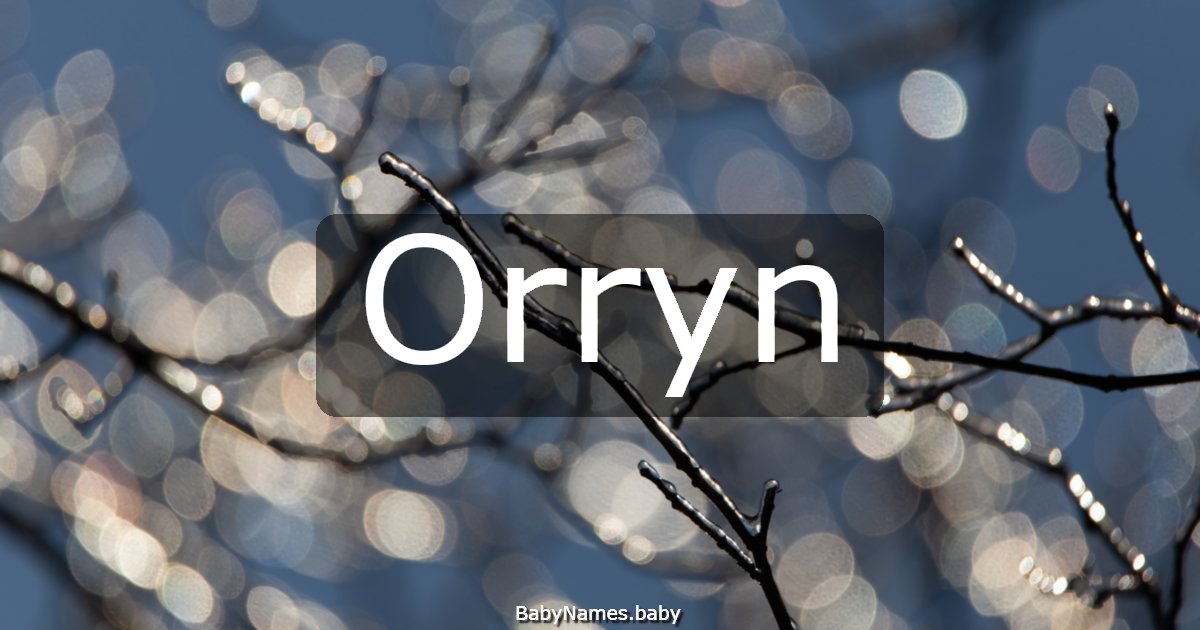 Orryn