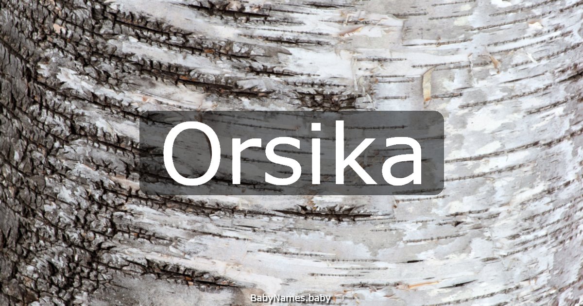 Orsika