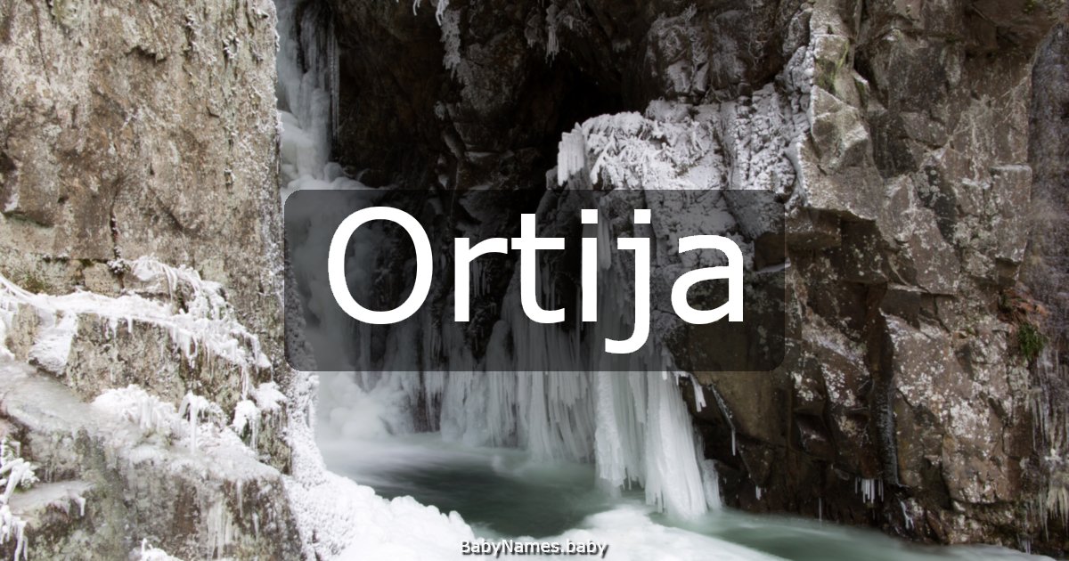 Ortija