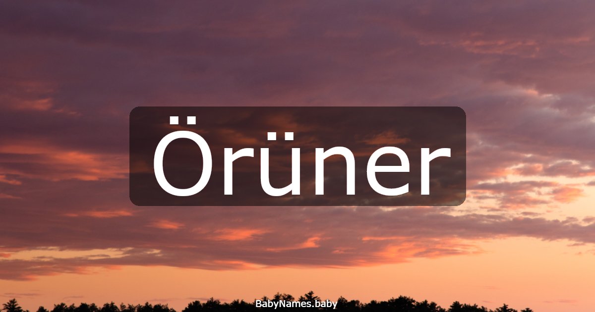 Örüner
