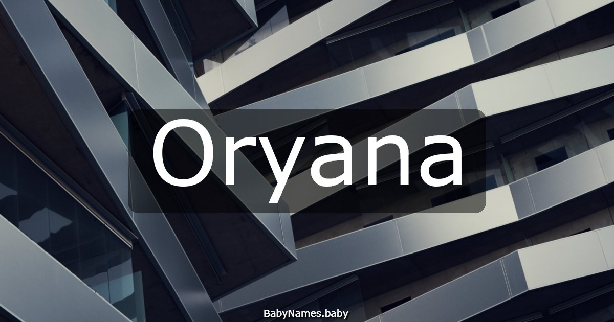 Oryana