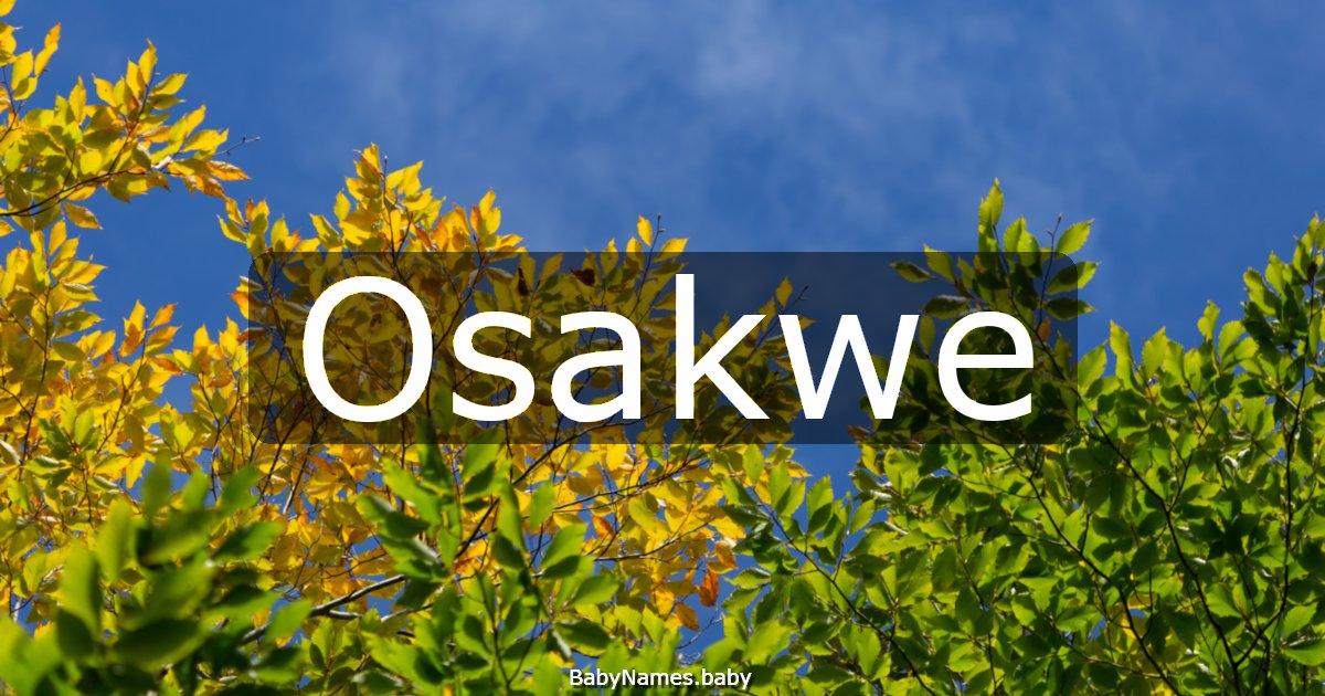 Osakwe