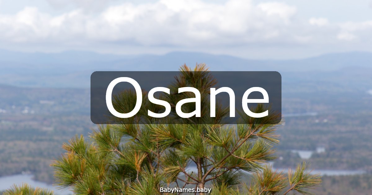 Osane