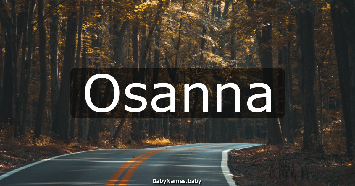 Osanna