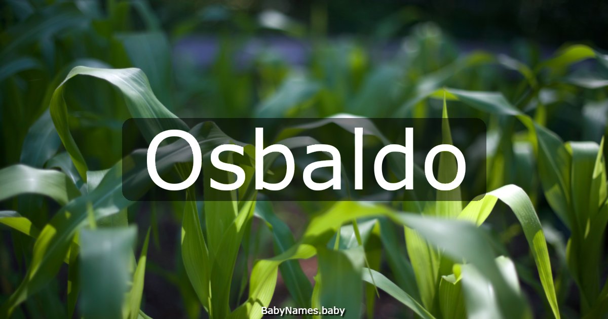 Osbaldo