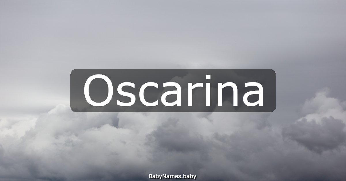 Oscarina