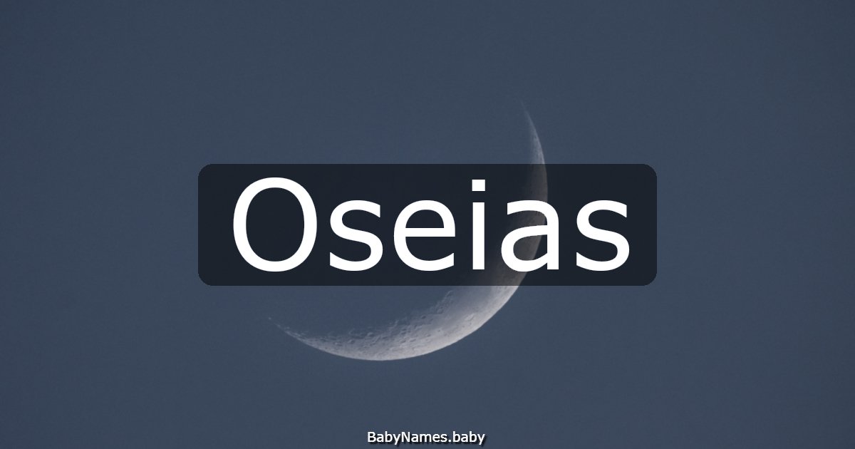Oseias