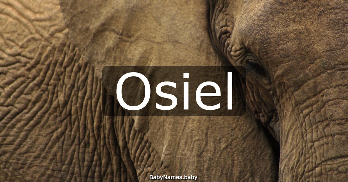 Osiel