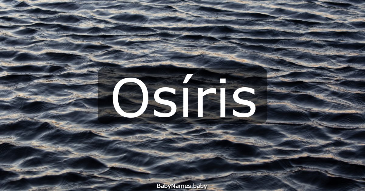 Osíris