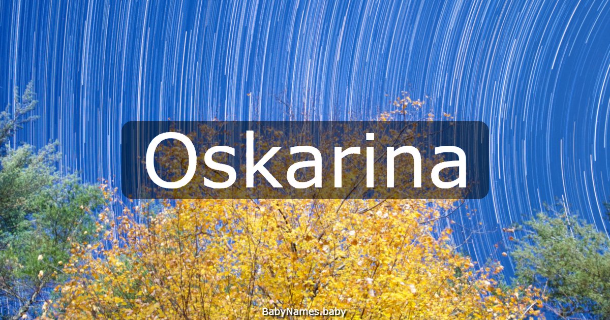 Oskarina