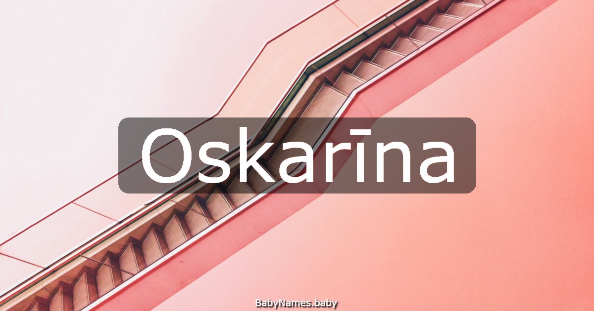 Oskarīna