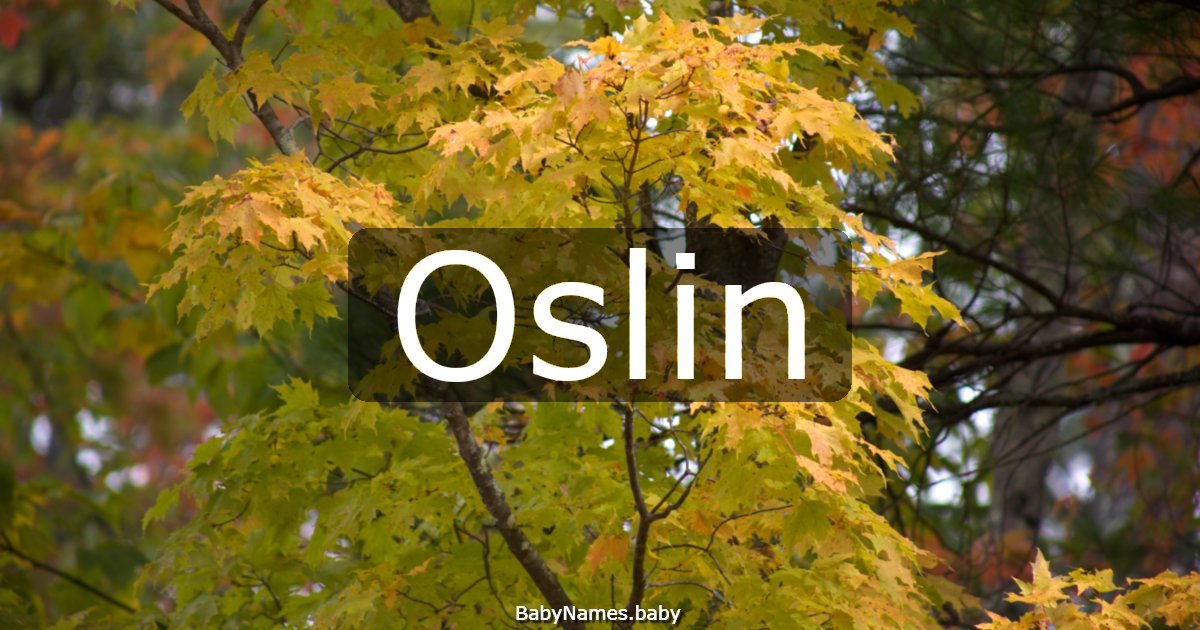 Oslin