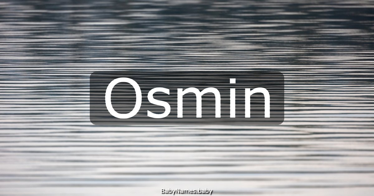 Osmin