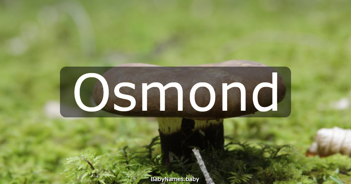 Osmond