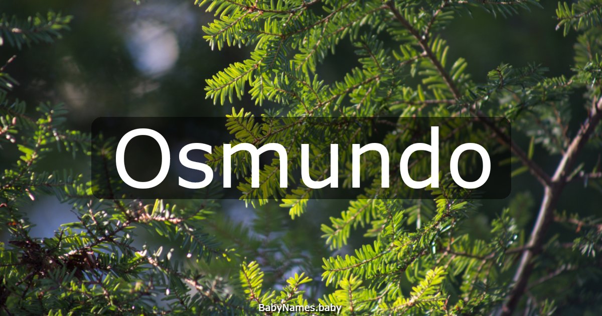 Osmundo