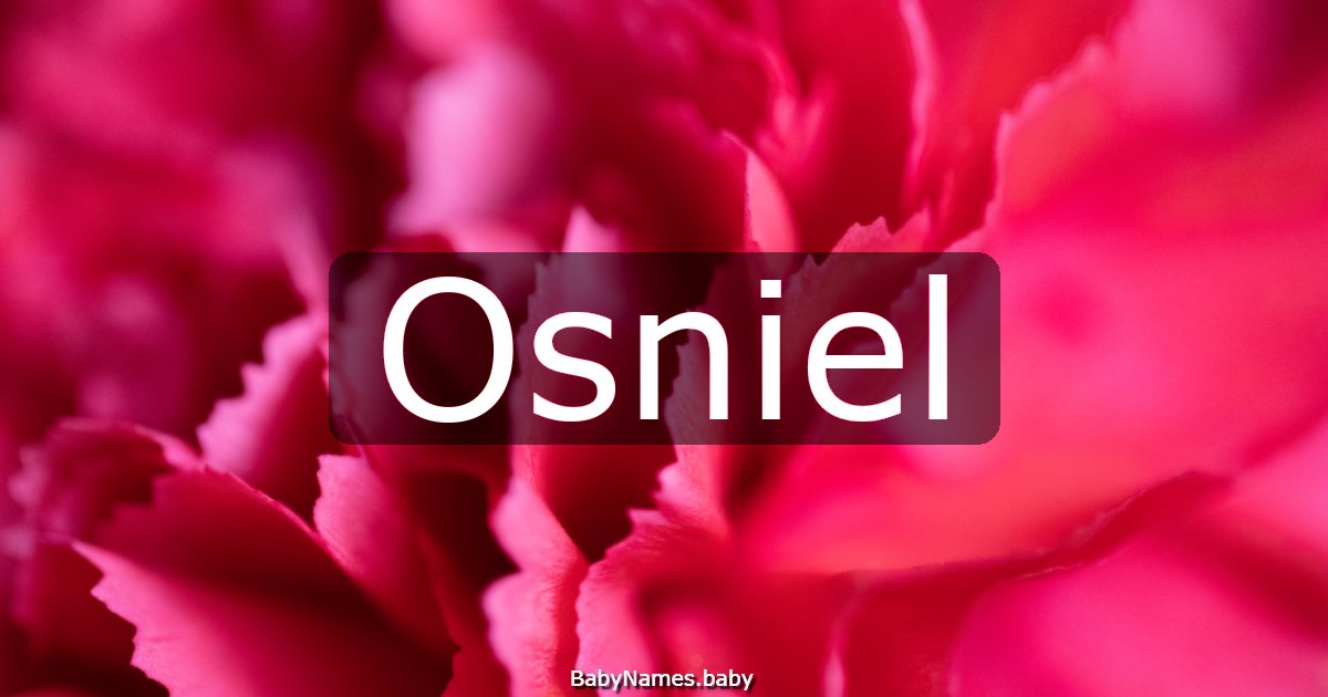 Osniel