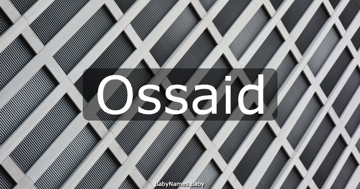 Ossaid