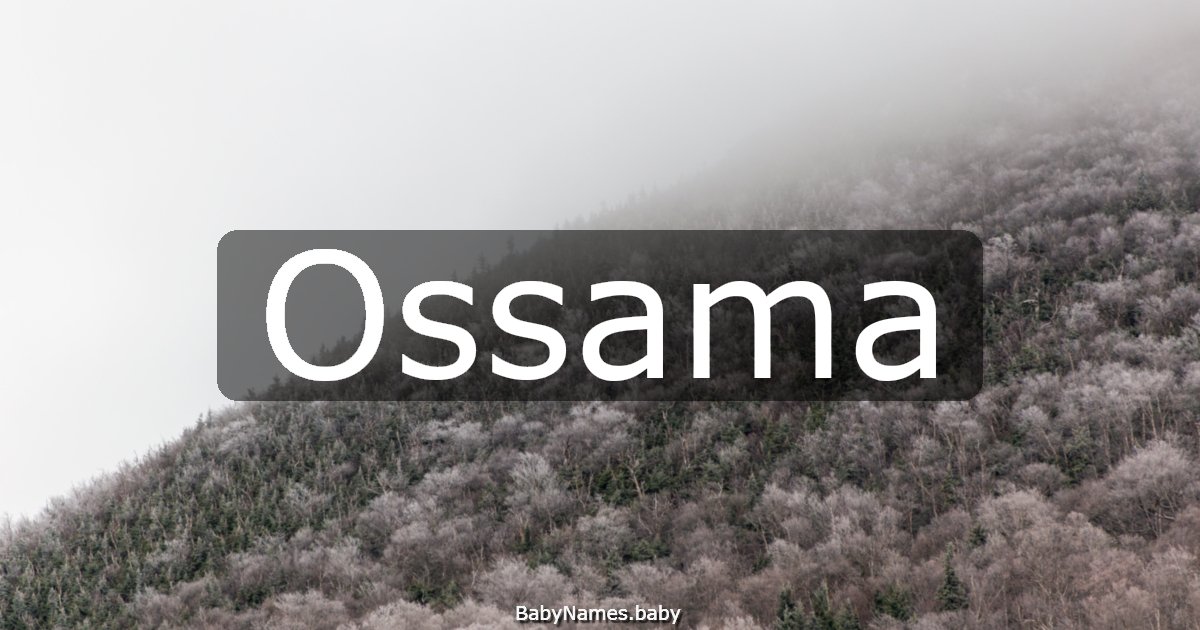 Ossama