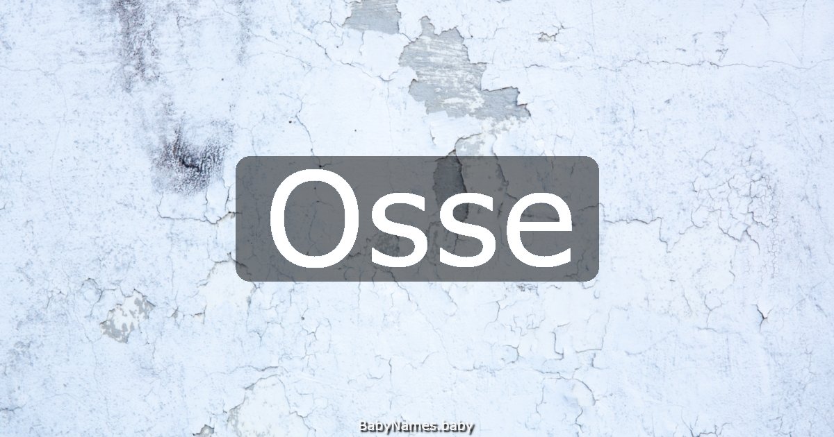 Osse