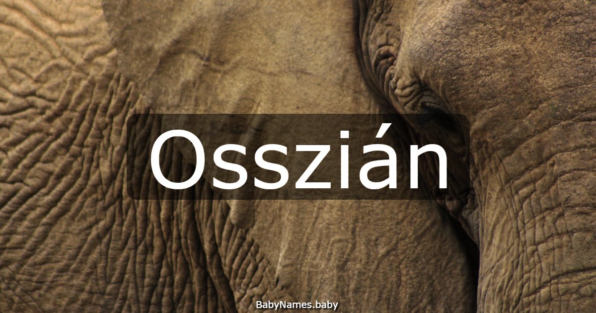 Osszián