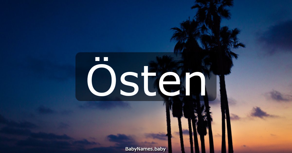 Östen
