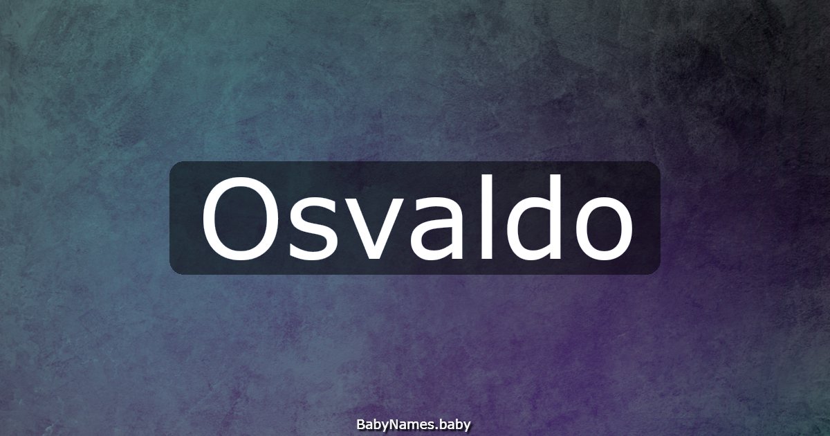Osvaldo