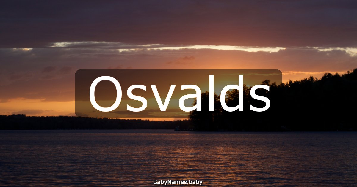 Osvalds