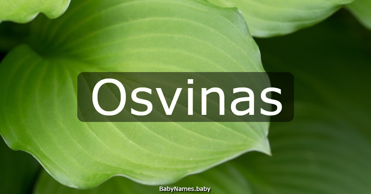 Osvinas