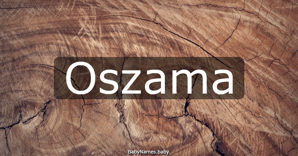 Oszama