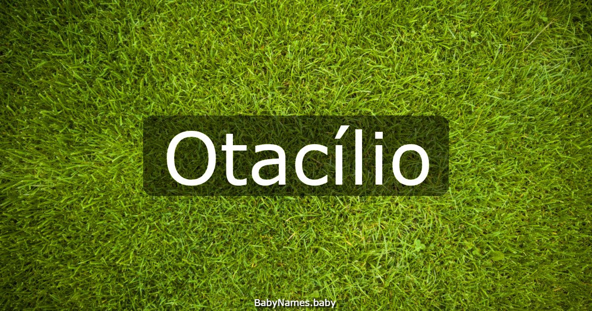 Otacílio