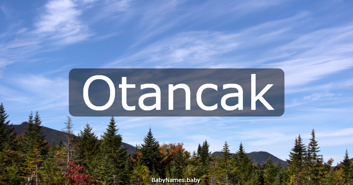 Otancak
