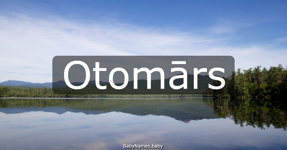 Otomārs
