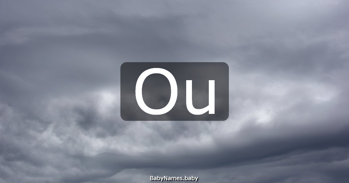 Ou