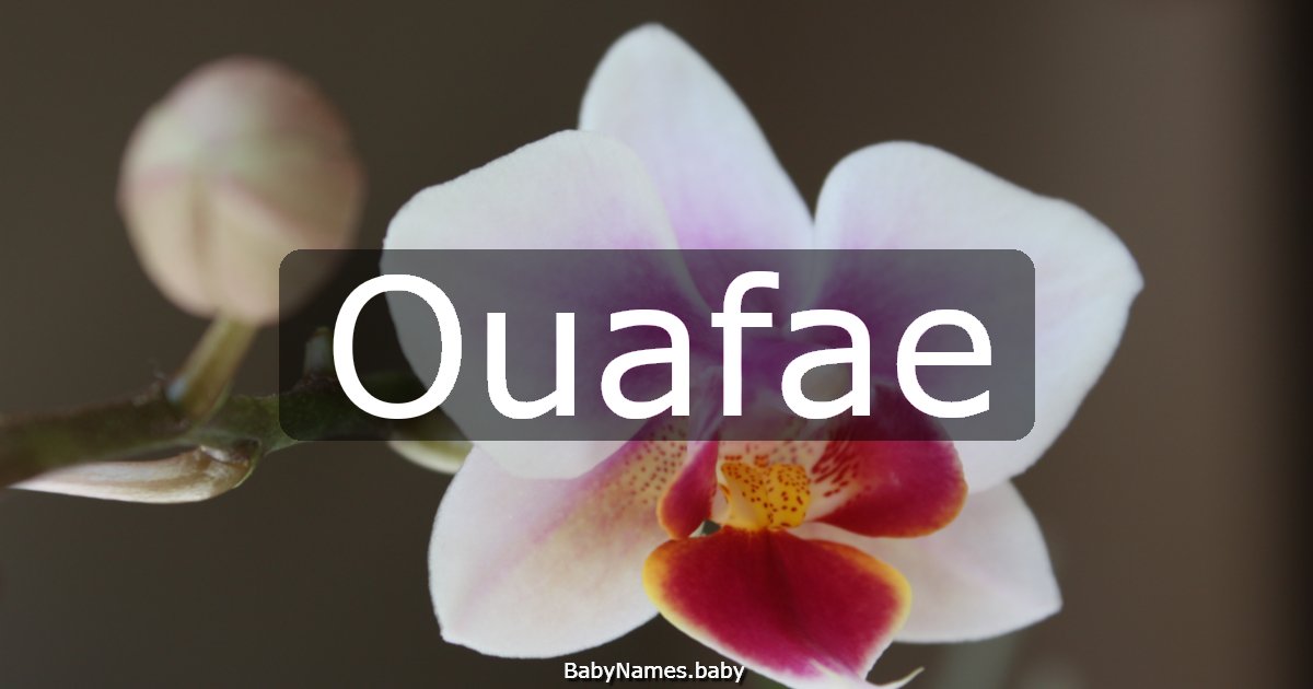 Ouafae